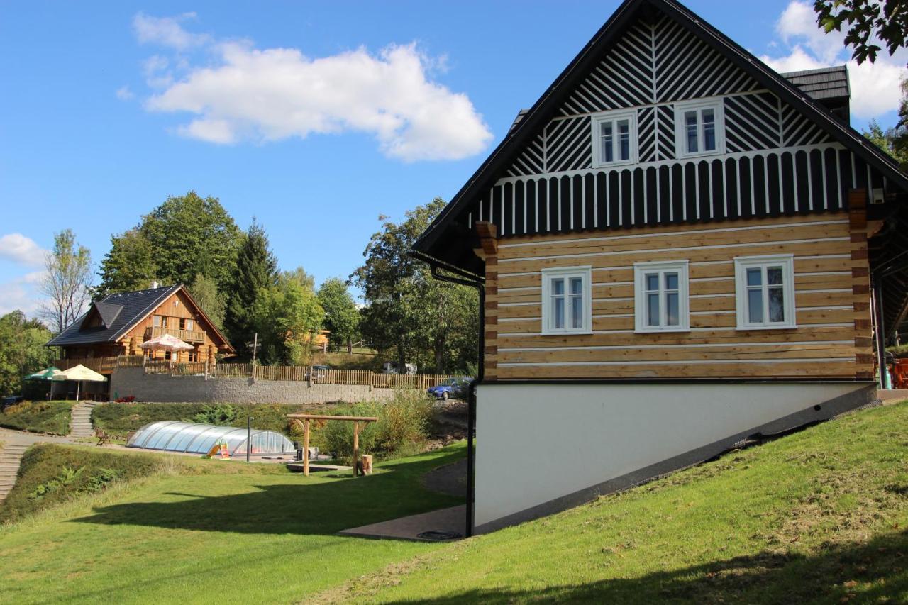 Ranch Bystra Villa Bystrá nad Jizerou Екстериор снимка